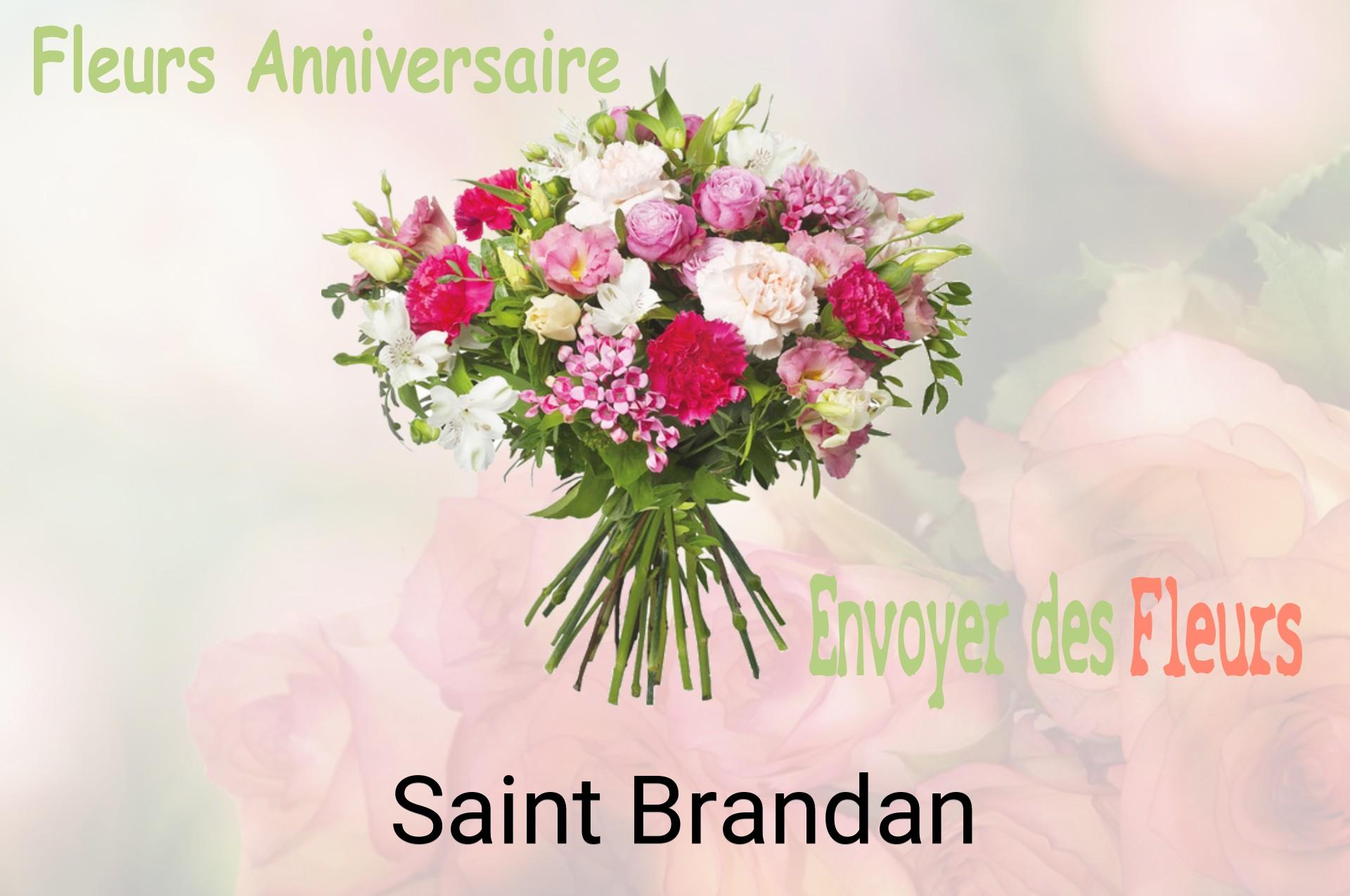 Bouquet de fleurs d’anniversaire livré à Saint-Brandan