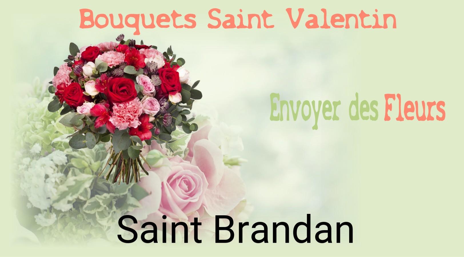 Roses de Saint-Valentin livrées à Saint-Brandan
